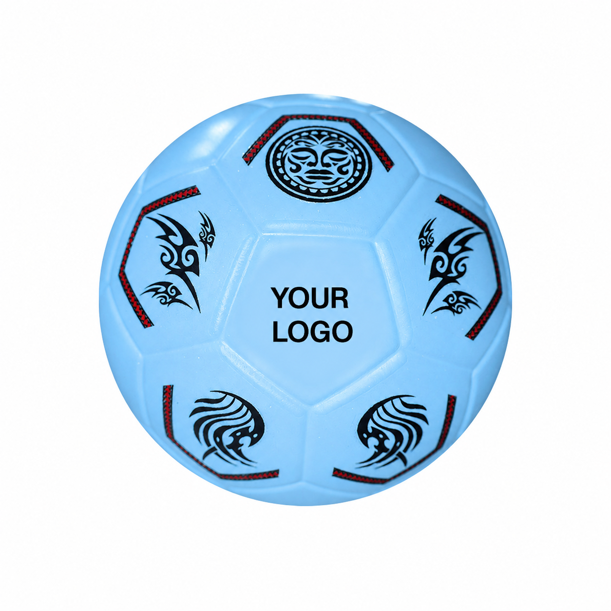 Custom Mini Soccer Ball - Totem Design - Personalized