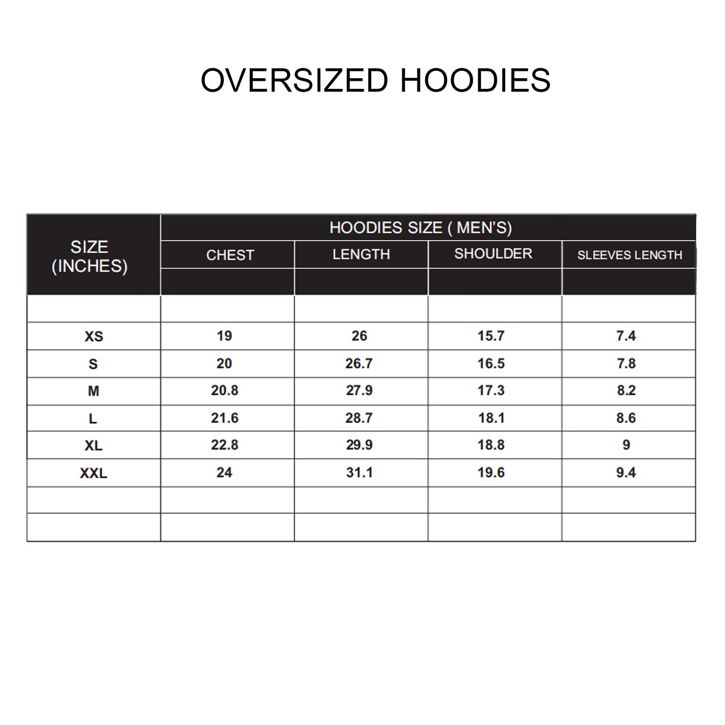 Custom Men Oversized Hoodie - Solid Color Personalized Pullover