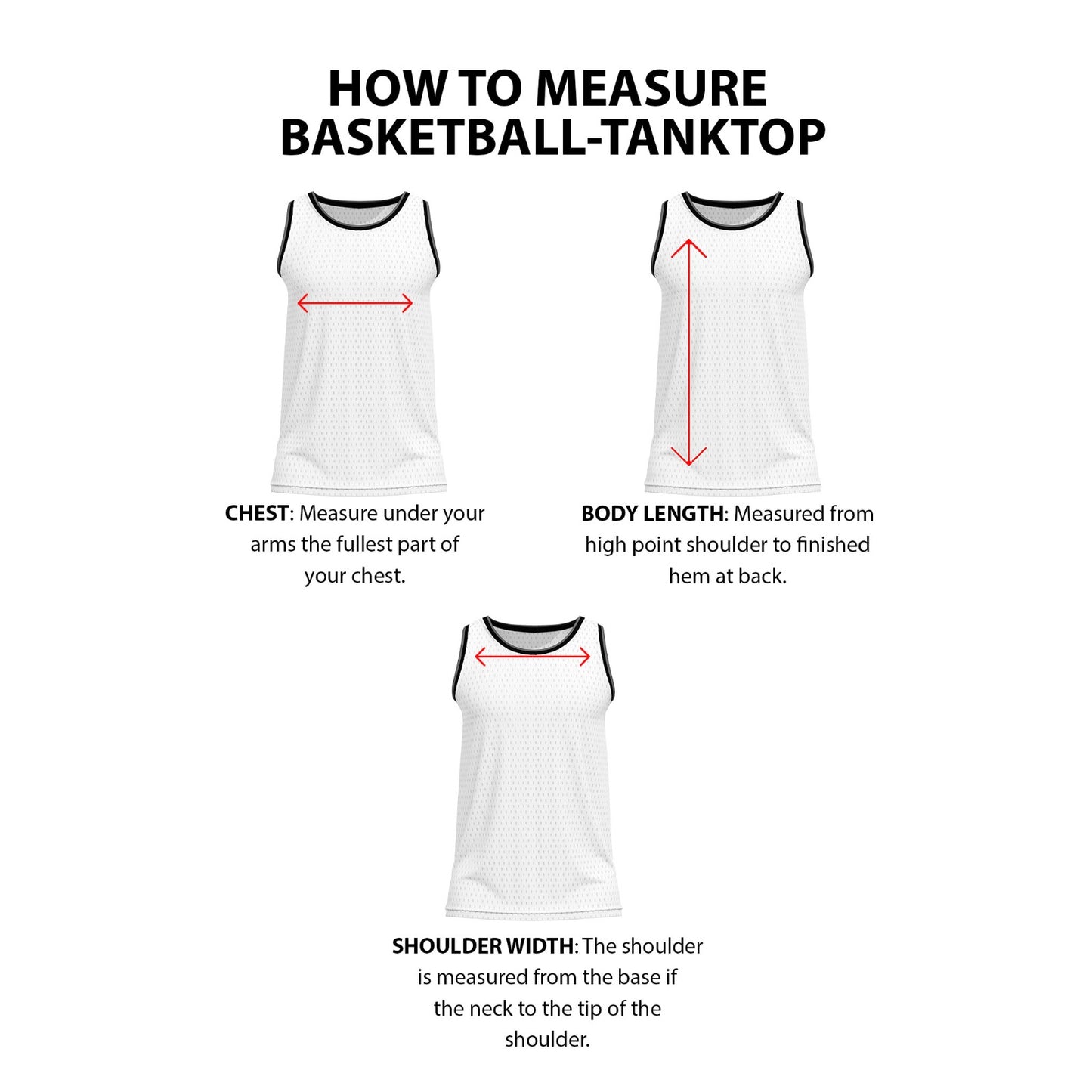 Custom Basketball Tank Top – Cut & Sew Design – Personalized Tank Top
