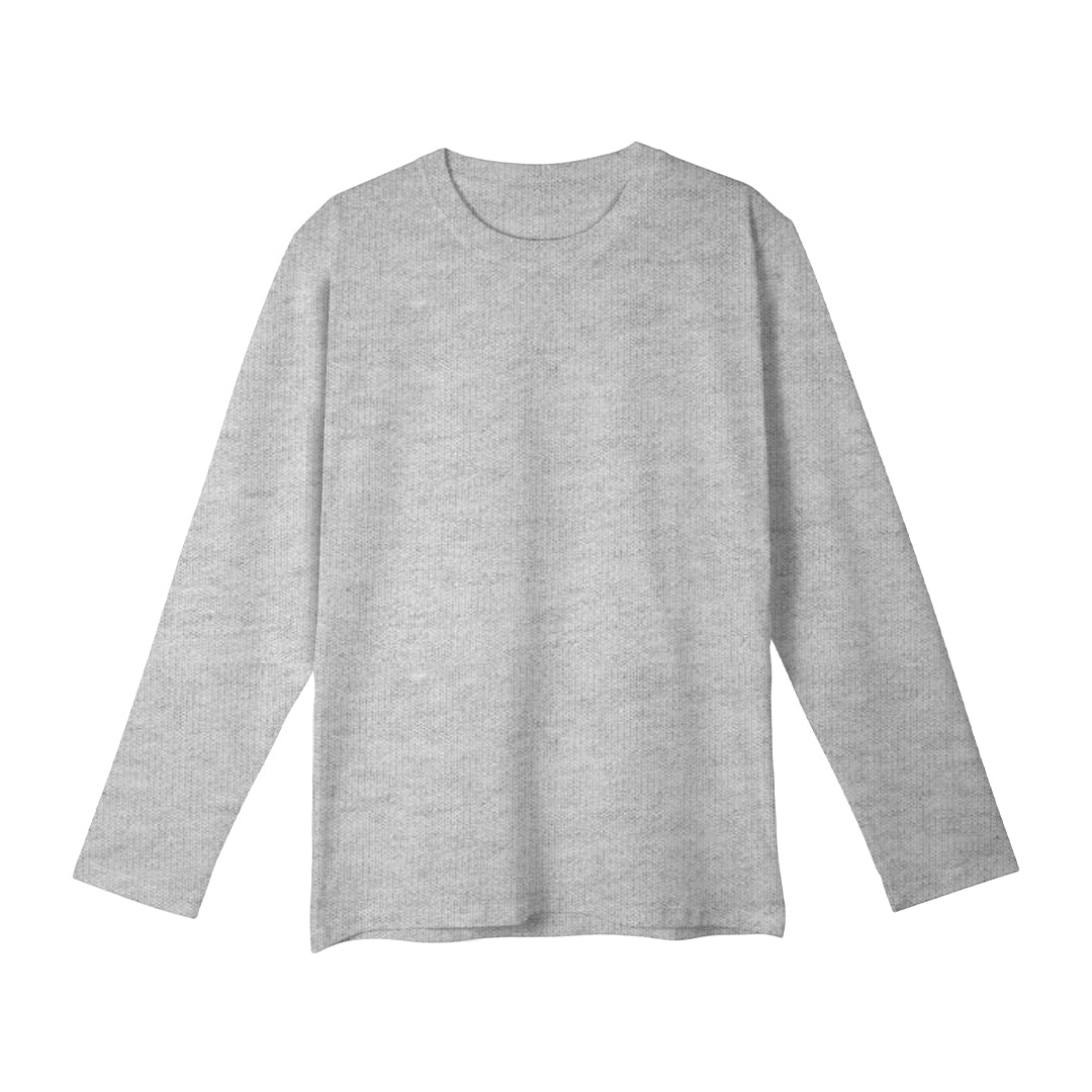 Custom Boys Full Sleeve Tee - Solid Design - Personalized Top