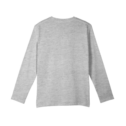 Custom Boys Full Sleeve Tee - Solid Design - Personalized Top