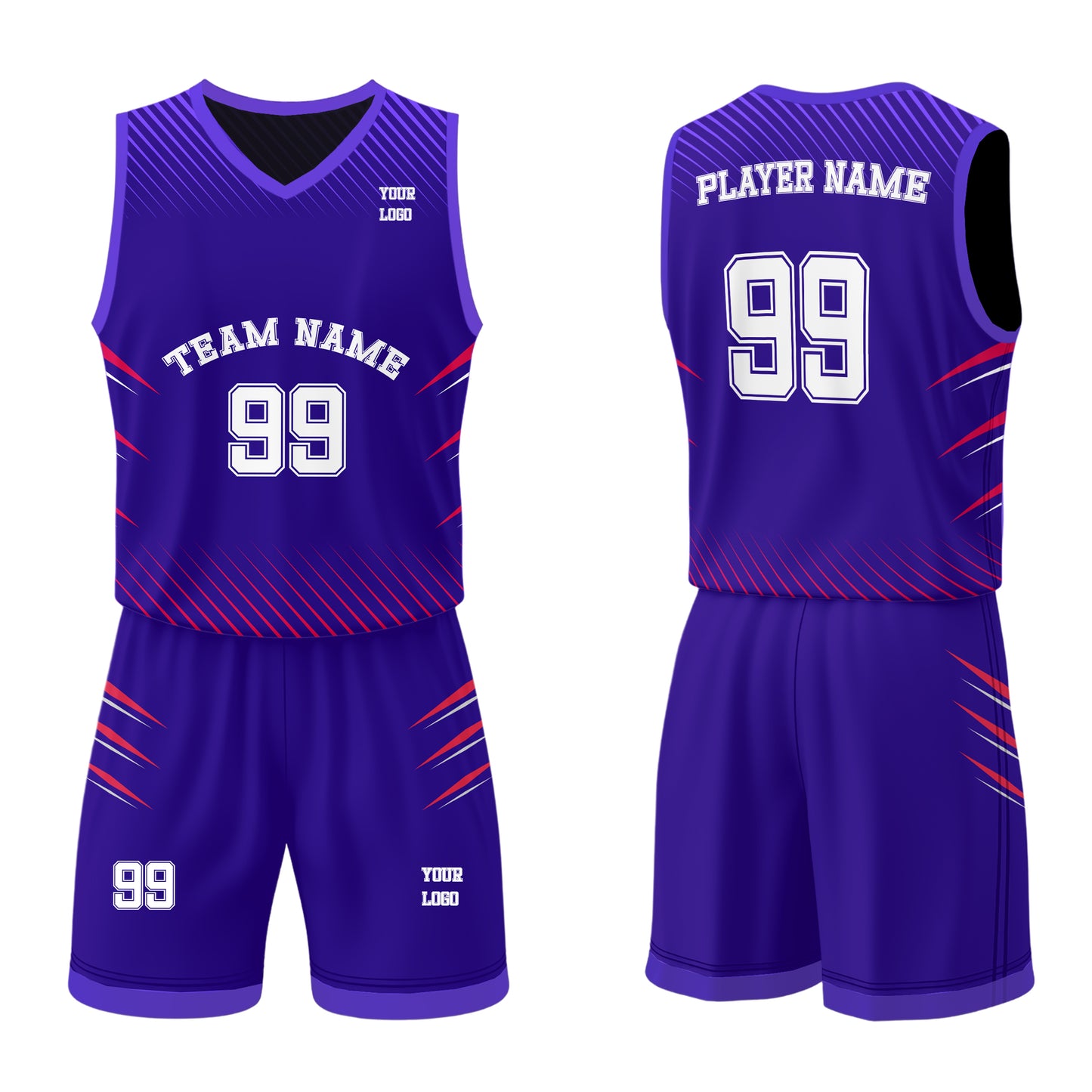 Customizable Basketball Uniform