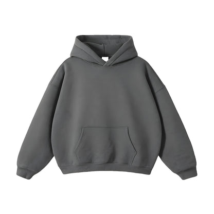 Custom Basic Hoodie - Solid Design - Personalized Pullover