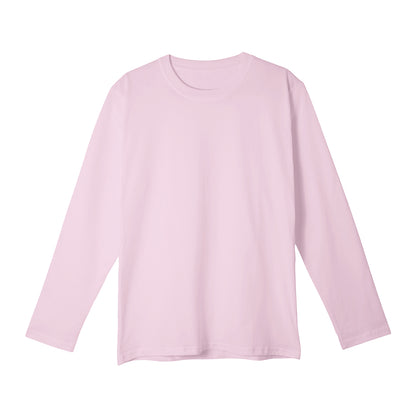 Custom Women Tee Full Sleeve - Solid Color - Personalized Tee