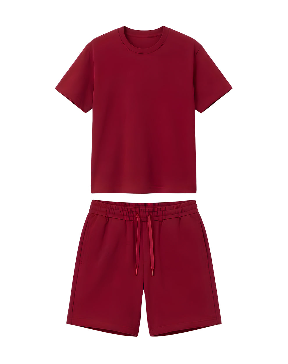 Custom Men Co-ord Set - Solid Color - Personalized Outfit