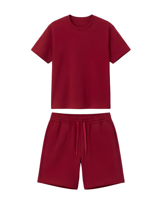 Custom Men Co-ord Set - Solid Design - Personalized Outfit