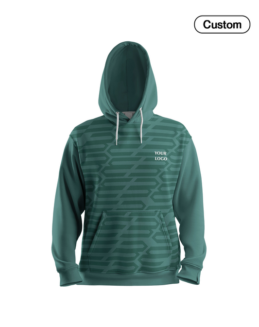 Custom Hoodie – Geometrical Design – Personalized Pullover