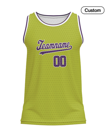 Custom Basketball Tank Top – Solid Color – Personalized Tank Top