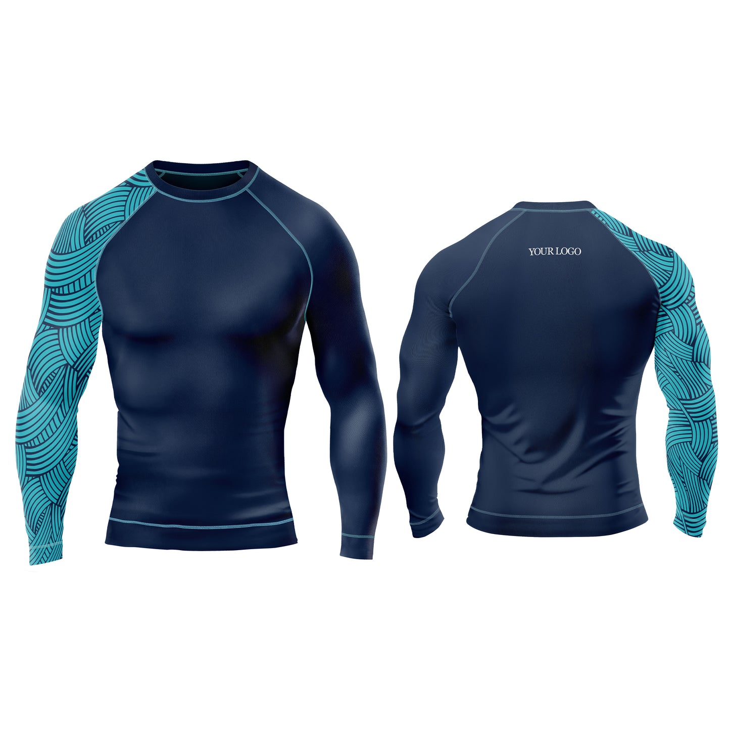 Customizable Rash Guard T-Shirt