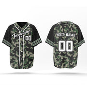 Baseball Jerseys – Camouflage Custom Logos & Team Colors