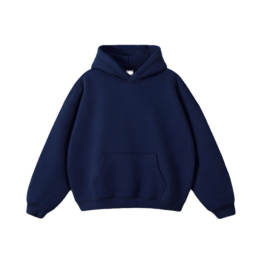 Custom Basic Hoodie - Solid Design - Personalized Pullover