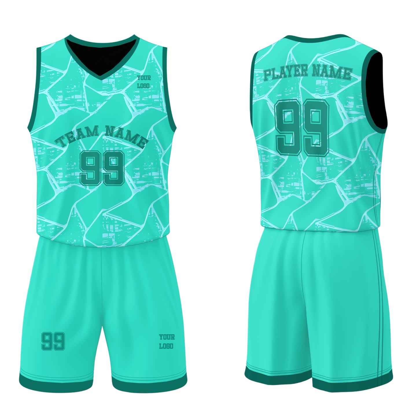 Customizable Basketball Uniform