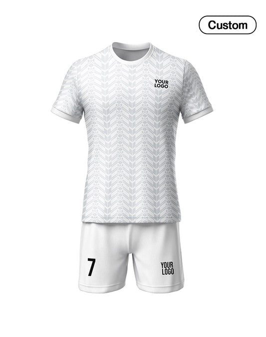Custom Soccer Uniform - Chevron Pattern - Personalized Kit