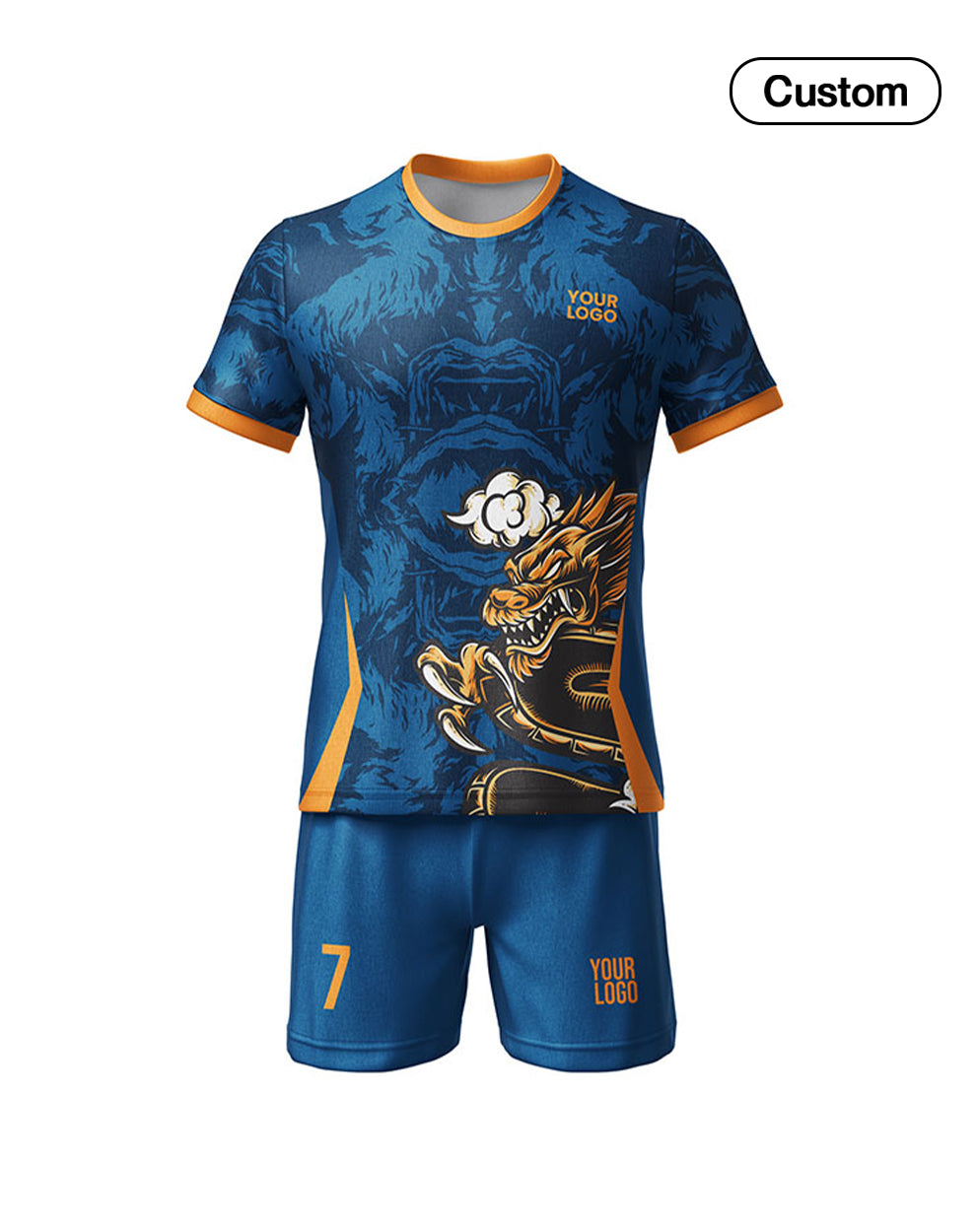 Custom Soccer Uniform - Dragon Fury - Personalized Teamwear