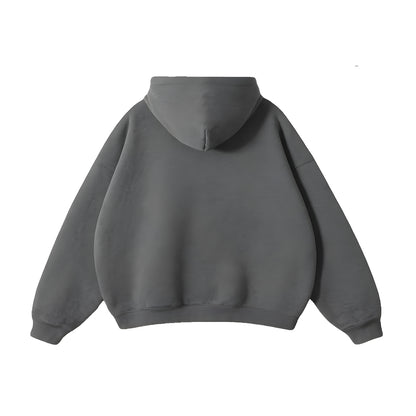 Custom Basic Hoodie - Solid Design - Personalized Pullover