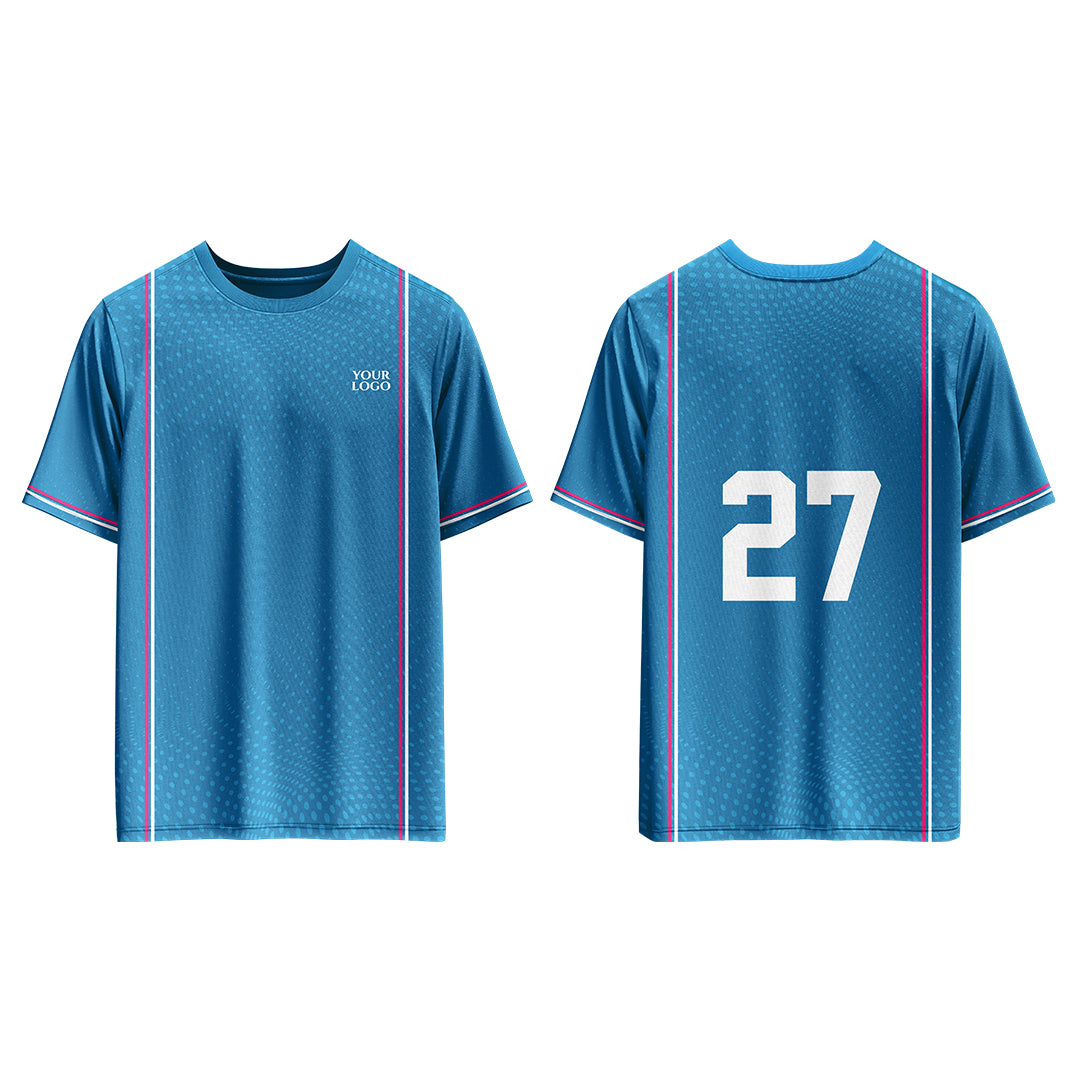 Custom Soccer T-Shirt – Color Accent – Personalized T-Shirt