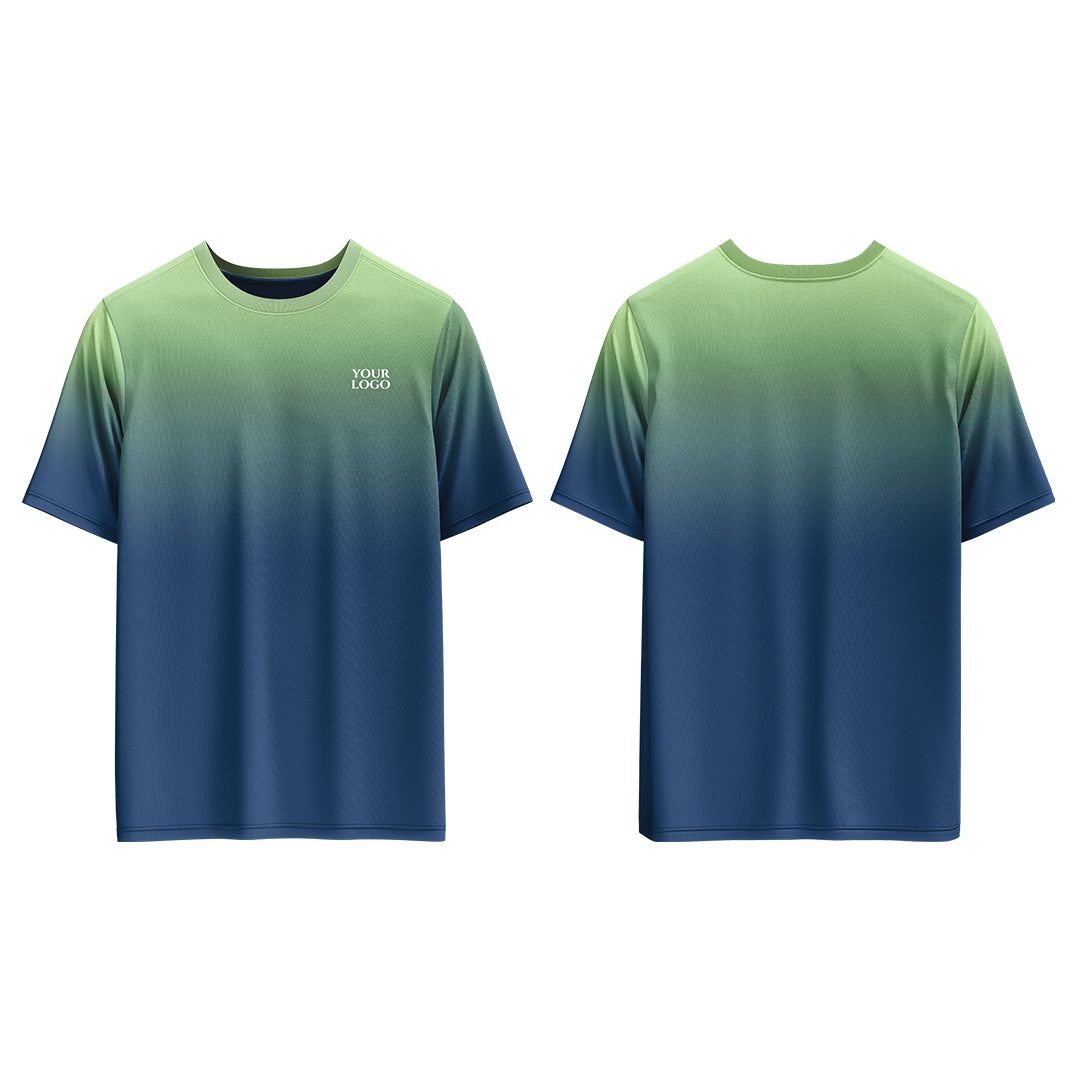 Casual T-Shirt - Gradients Custom Logos & Team Colors