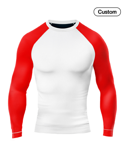 Custom Rash Guard – Multi-Raglan Design – Personalized Gear