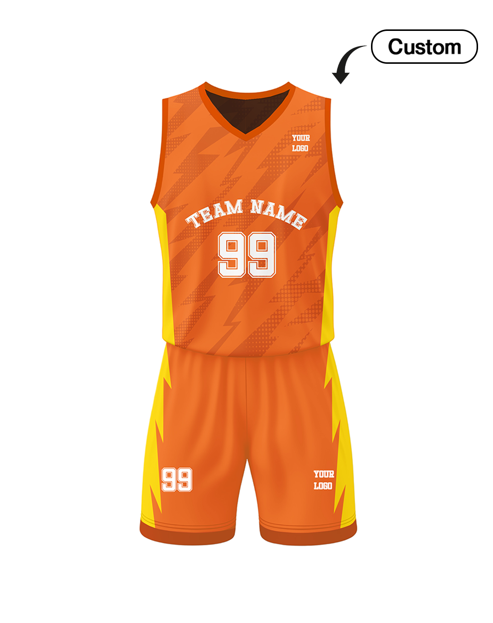 Customizable Basketball Uniform