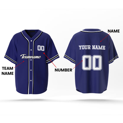 Customizable Baseball Jersey