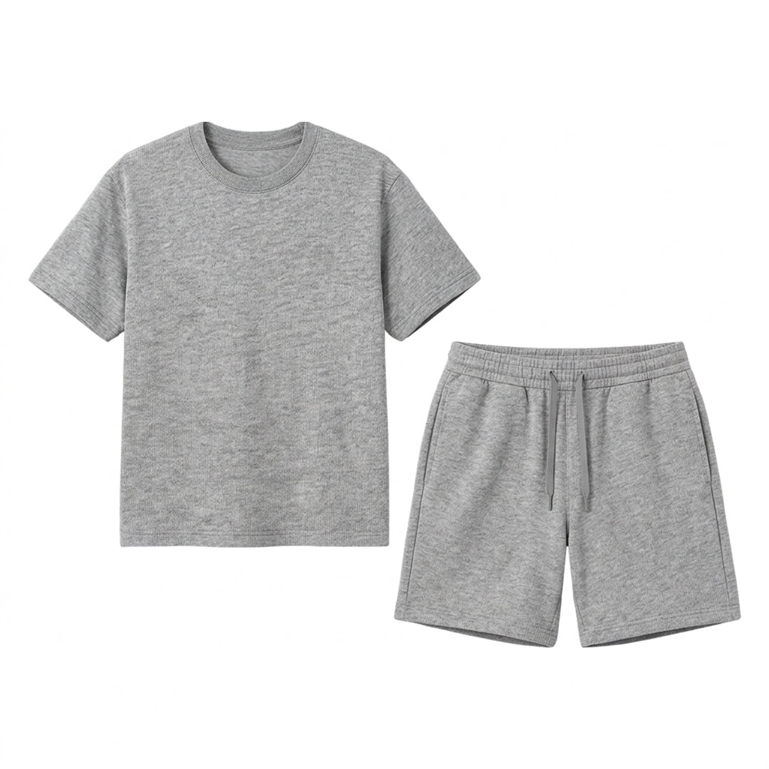 Custom Men Co-ord Set - Solid Design - Personalized Outfit