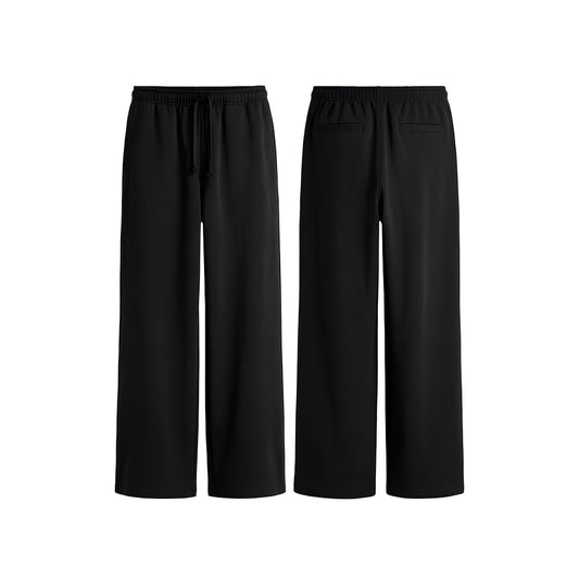 Custom Men Wide Trouser - Solid Design Personalized Bottoms