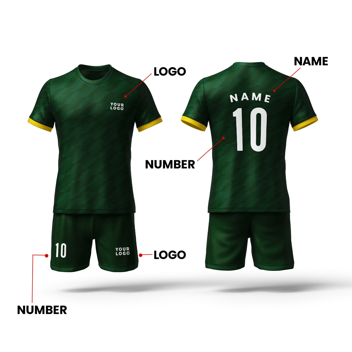 Customizable Soccer Uniform