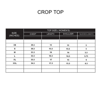 Custom Women Crop-Top - Solid Tone - Personalized Halftee