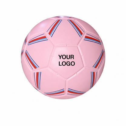Custom Mini Soccer Ball - Stripe Pattern - Personalized
