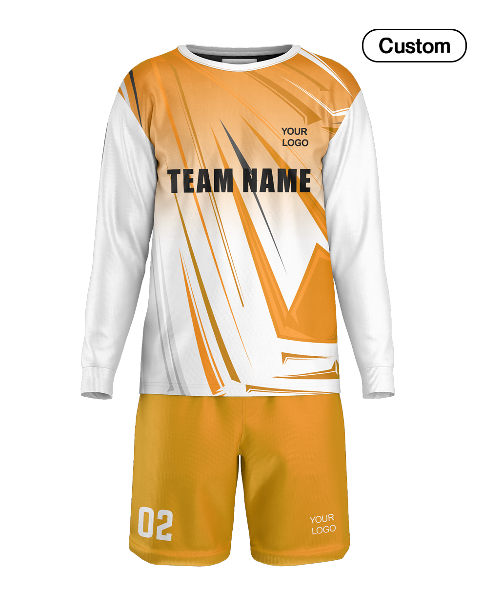 Customizable Soccer Goalkeeper Uniform
