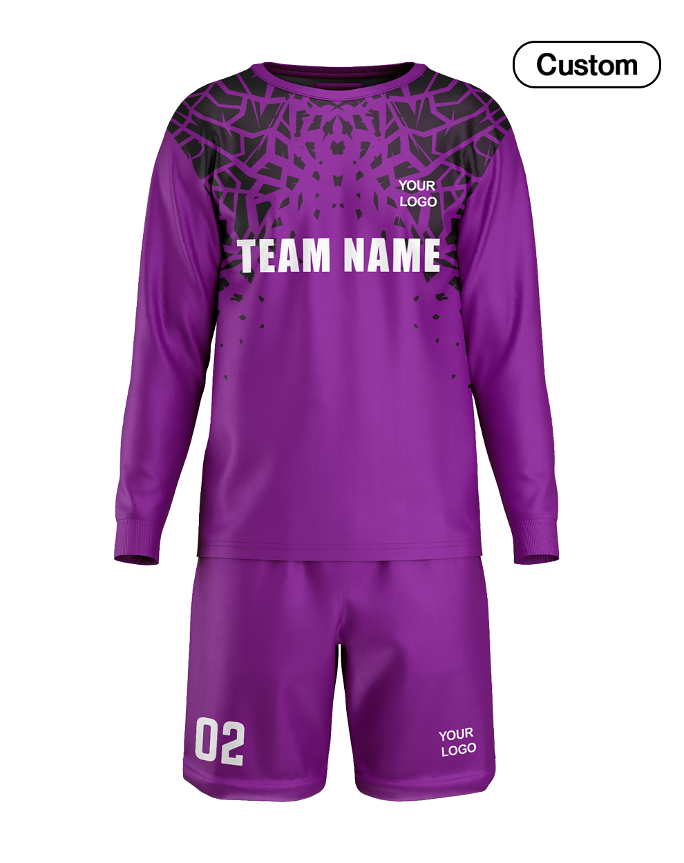 Customizable Soccer Goalkeeper Uniform