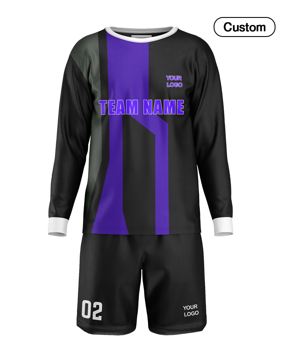 Customizable Soccer Goalkeeper Uniform