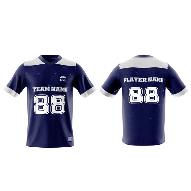 American Football Jerseys – Geometric Custom Logos & Team Colors