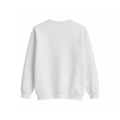 Custom Men Sweatshirt - Solid Color - Personalized Crewneck