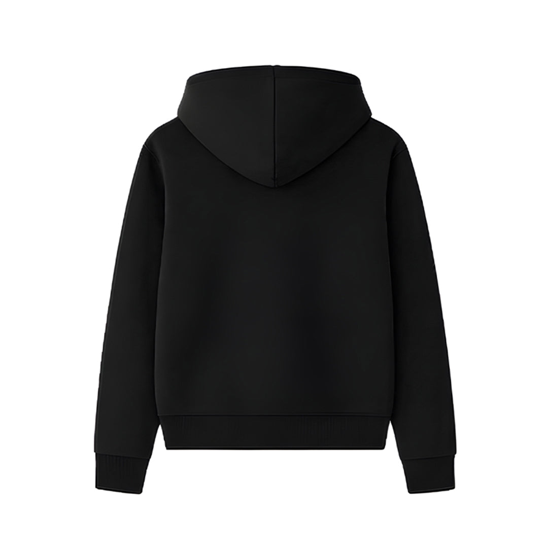 Custom Men Basic Hoodie - Solid Color Personalized Pullover