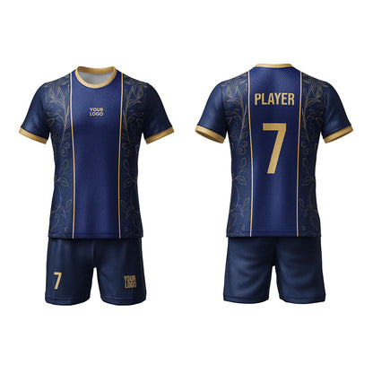 Custom Soccer Uniform - Wreath Design - Personalized Uniform