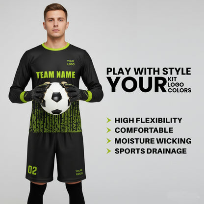 Customizable Soccer Goalkeeper Uniform