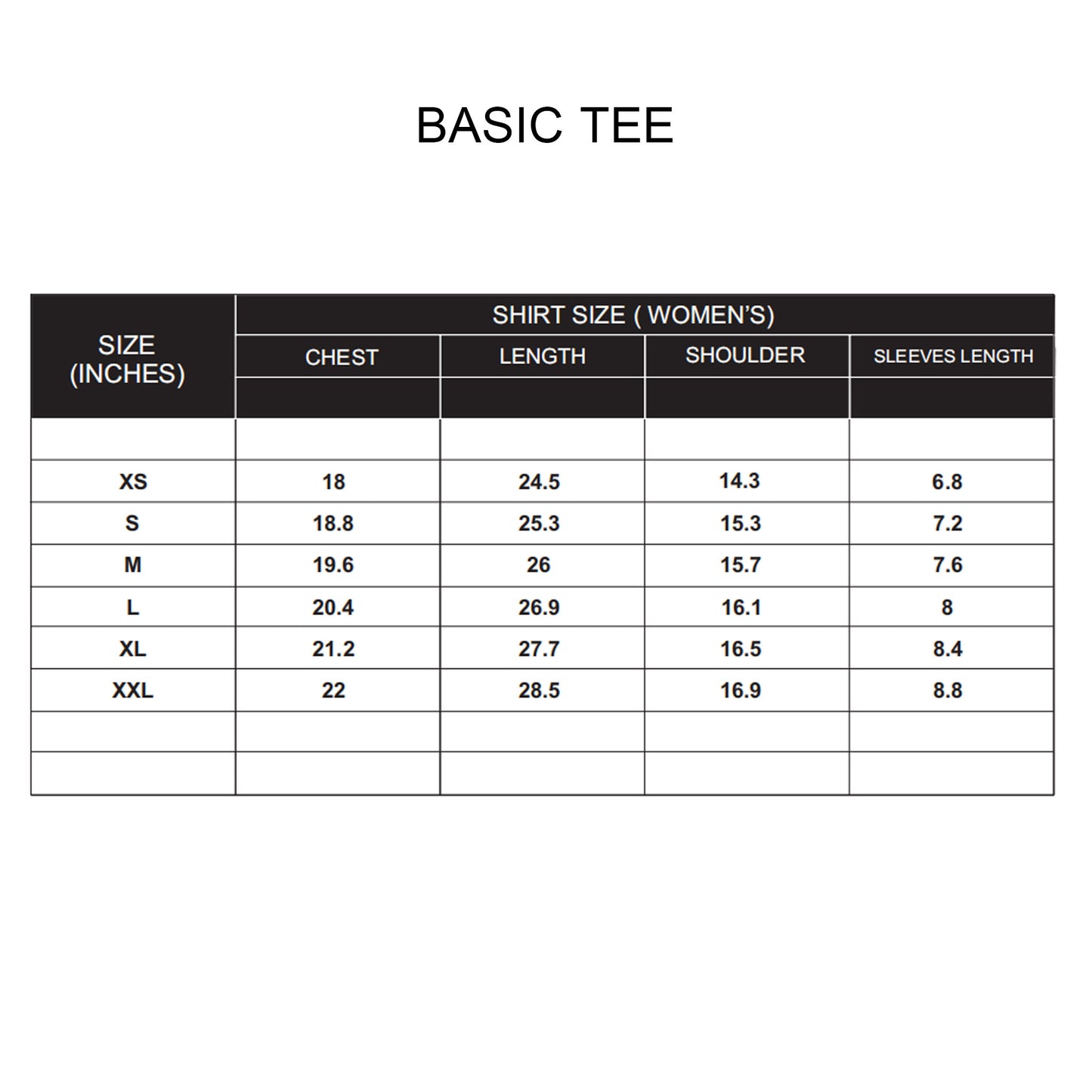Uniform Package Tees