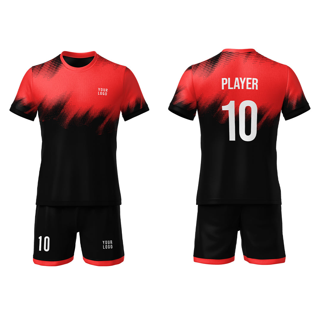Custom Soccer Uniform – Abstract Design – Personalized Uniform