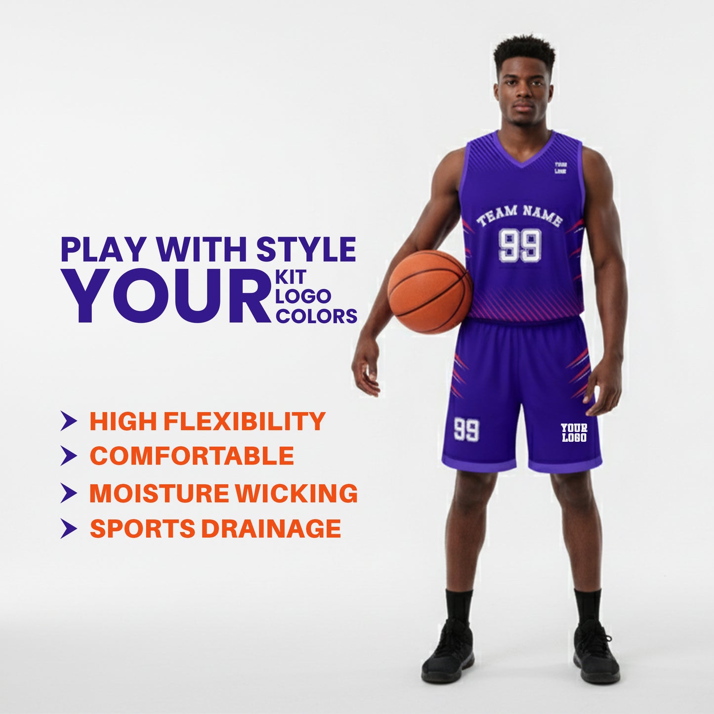 Customizable Basketball Uniform