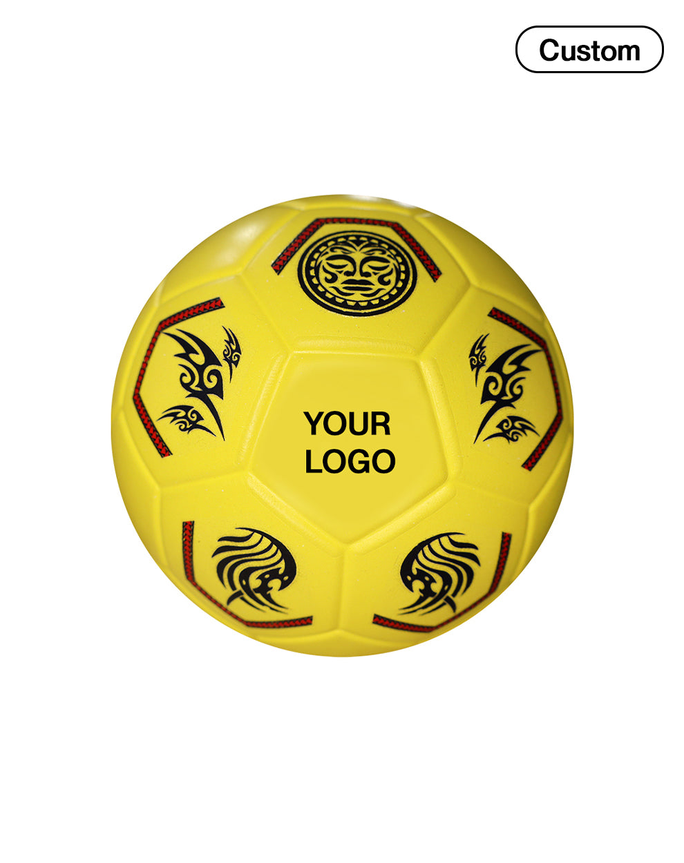 Custom Mini Soccer Ball - Totem Design - Personalized