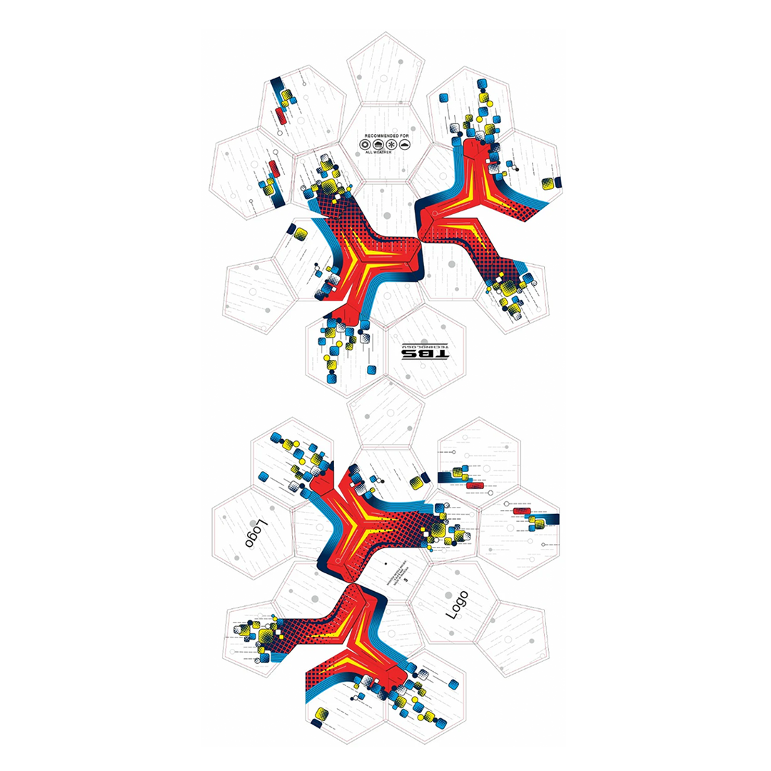 Pack of 5 - Custom Professional Soccer Ball