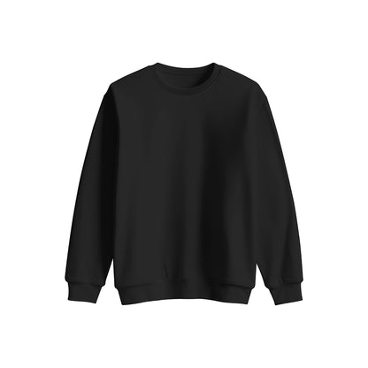 Custom Boys Sweatshirt - Solid Design Personalized Crewneck