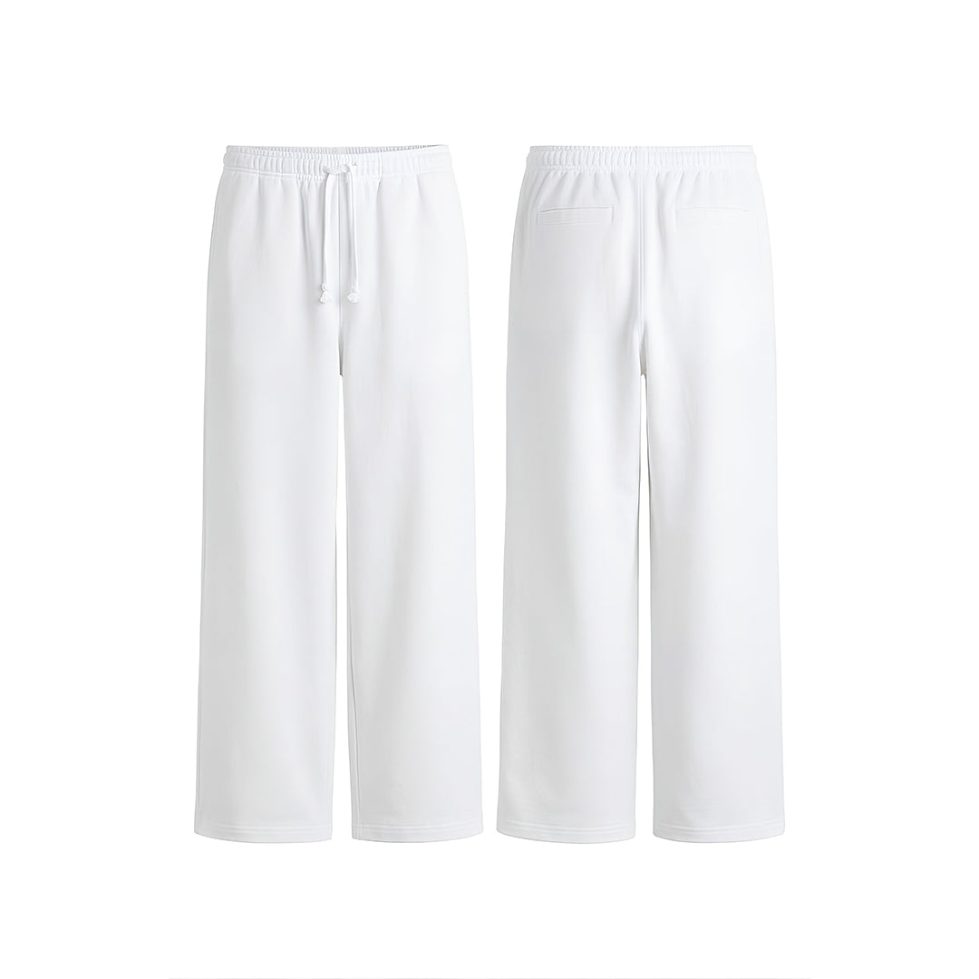 Custom Men Wide Trouser - Solid Design Personalized Bottoms