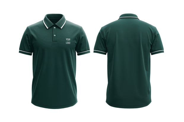 Polo Shirt – Solid Custom Logos & Team Colors
