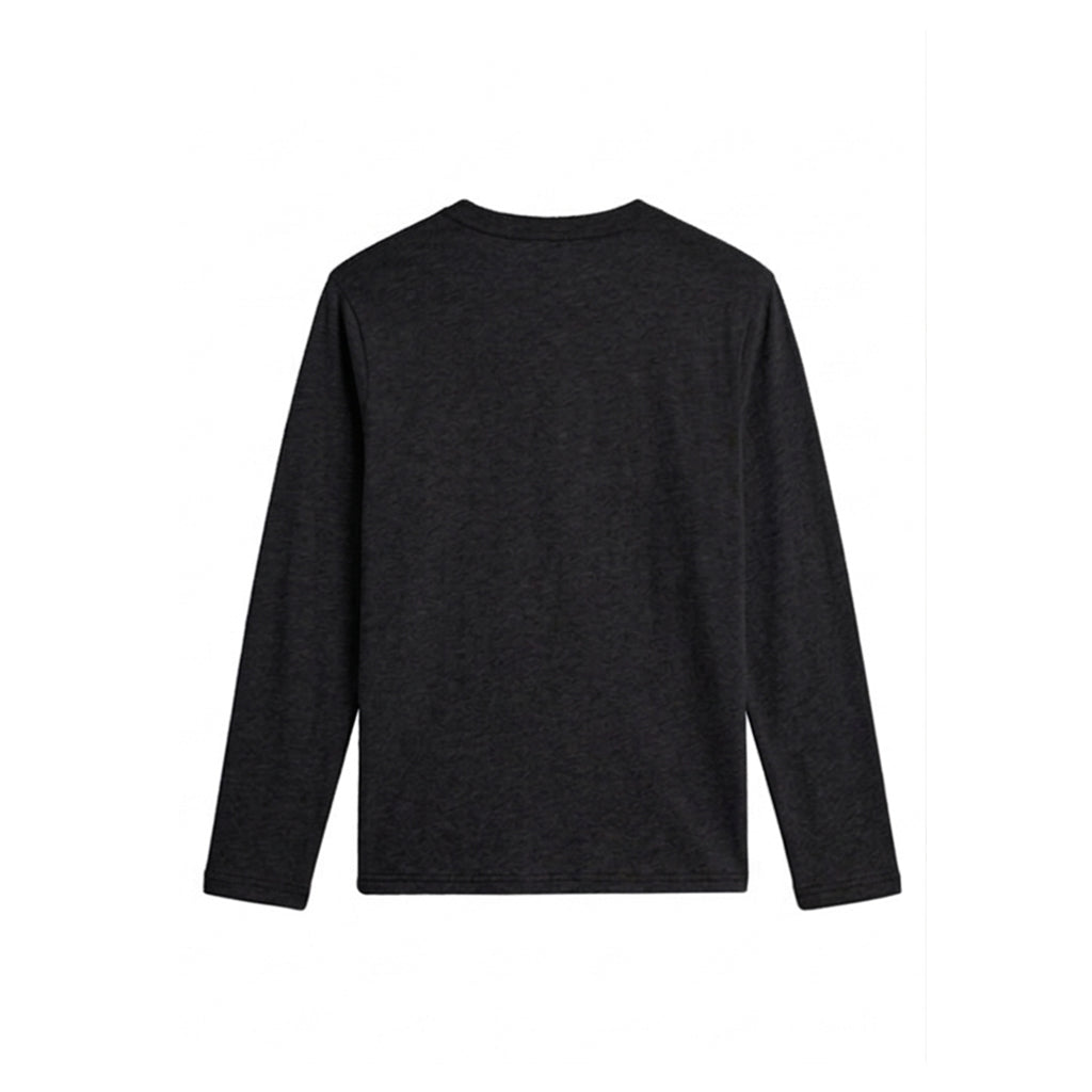 Custom Men Full Sleeves Henley - Solid Color Personalized Top