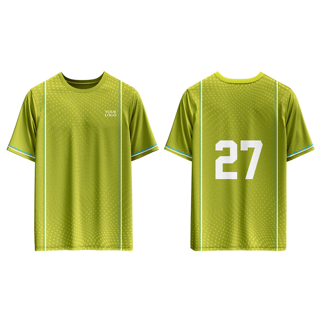 Custom Soccer T-Shirt – Color Accent – Personalized T-Shirt