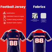 American Football Jerseys – Accents Custom Logos & Team Colors