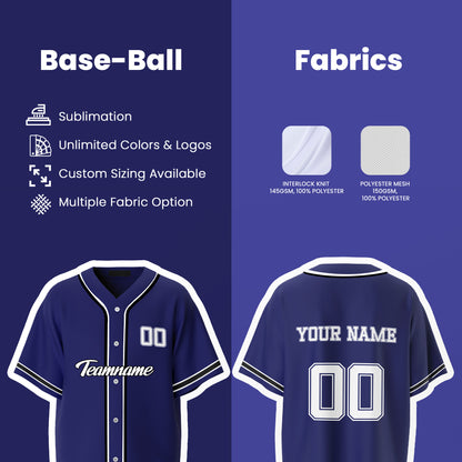 Customizable Baseball Jersey