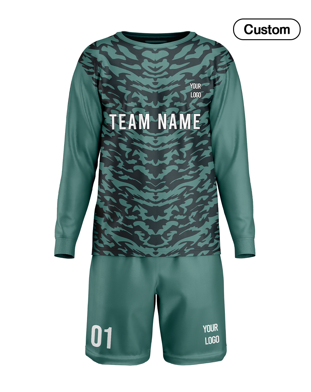 Customizable Soccer Goalkeeper Uniform